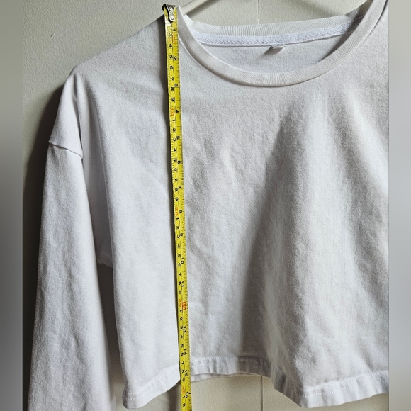 Long Sleeve Crop Top in Women's M - Picture 12 of 14